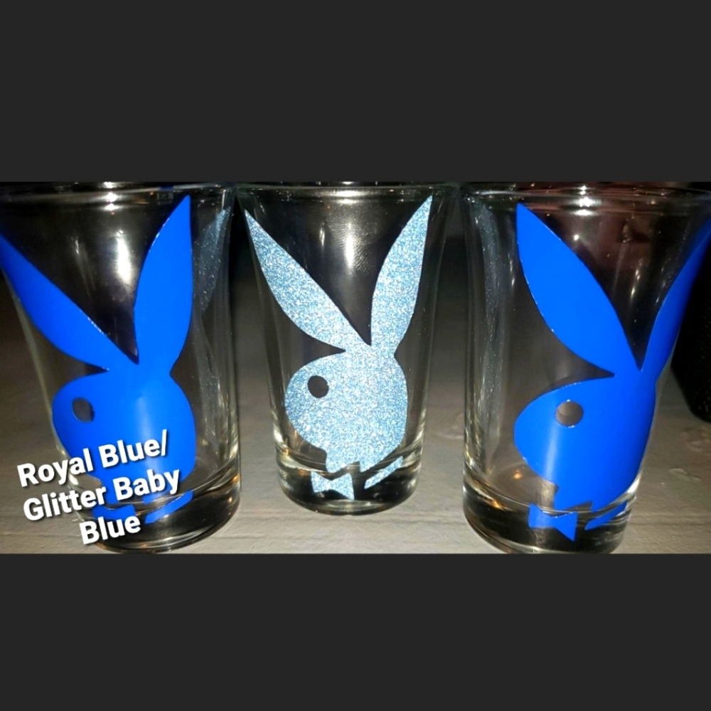 3 Pc Bunny Shotglass Set, Shotglasses